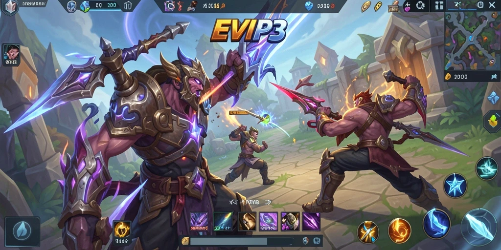 Gameplay seru dan aksi mendebarkan di EVIP3.