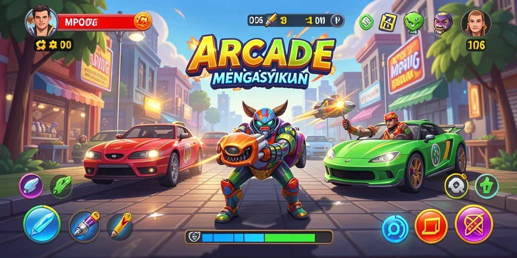 Tampilan gameplay seru dan menantang dari MPO76.