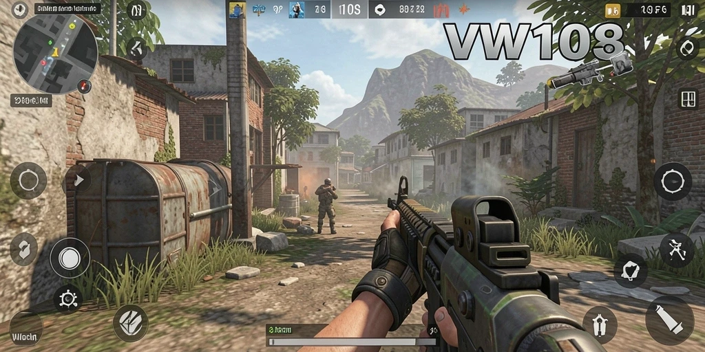 Tampilkan gameplay intens dan grafis memukau dari VW108.